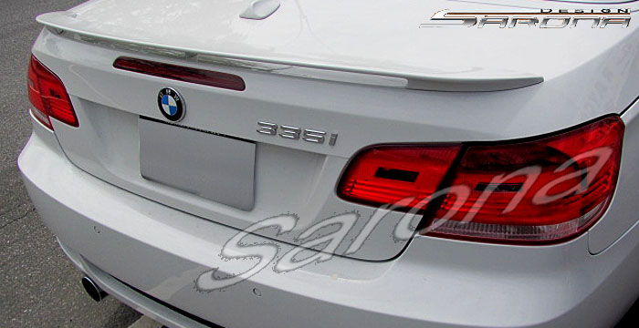 Custom BMW 3 Series  Convertible Trunk Wing (2007 - 2012) - $379.00 (Part #BM-075-TW)